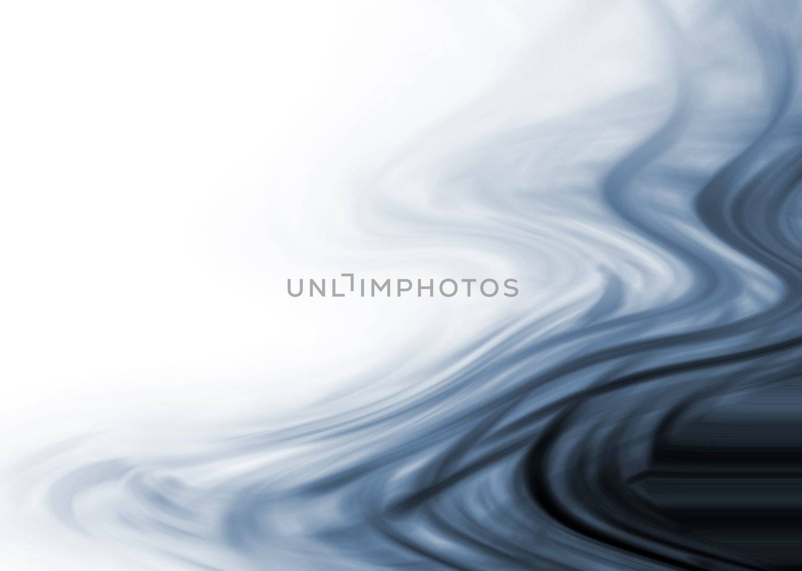 It is a blue and white abstract background.