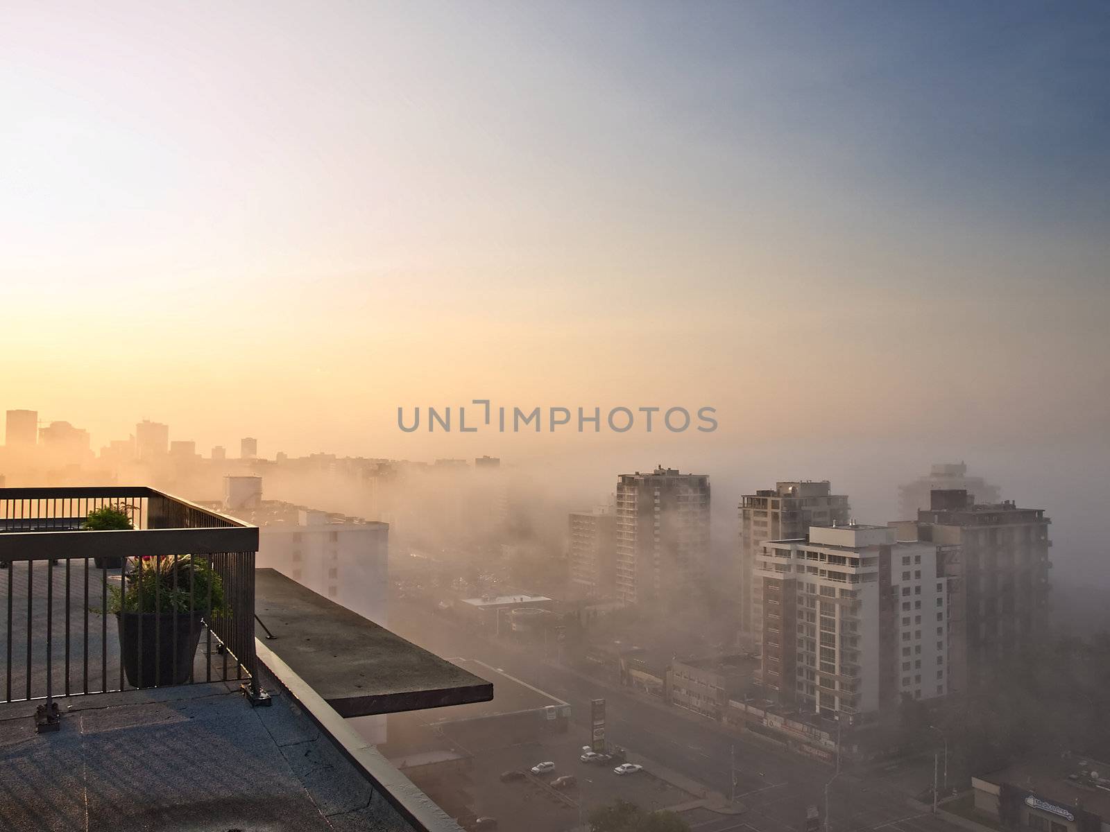 Balcony Sunrise by watamyr
