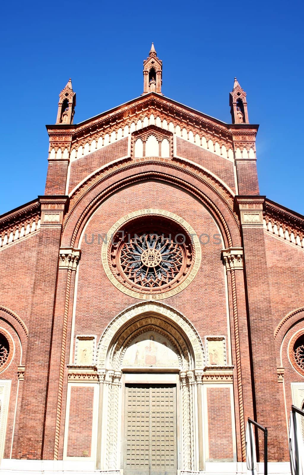 Church facade by adrianocastelli