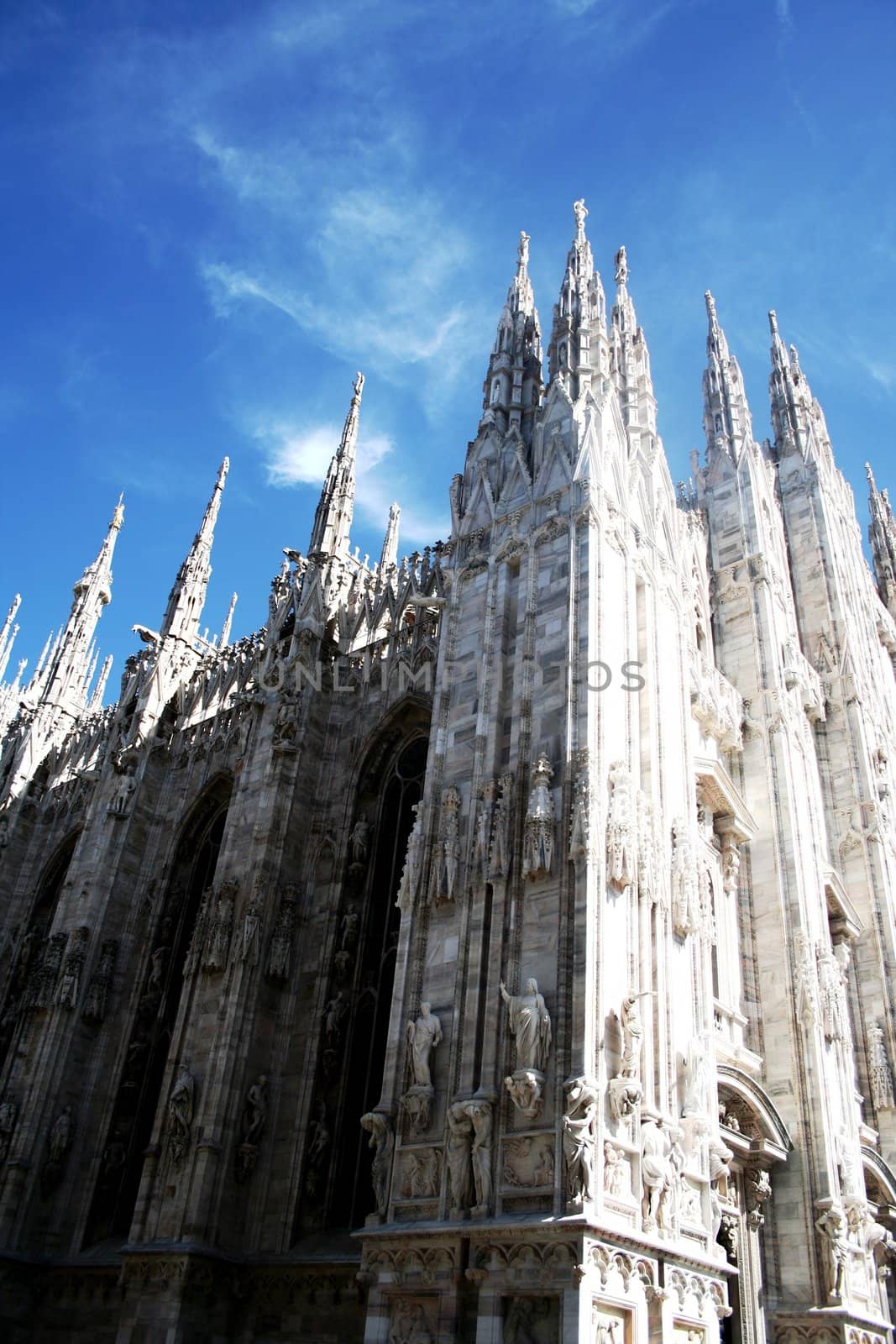 Details of Duomo, Milan, Italy