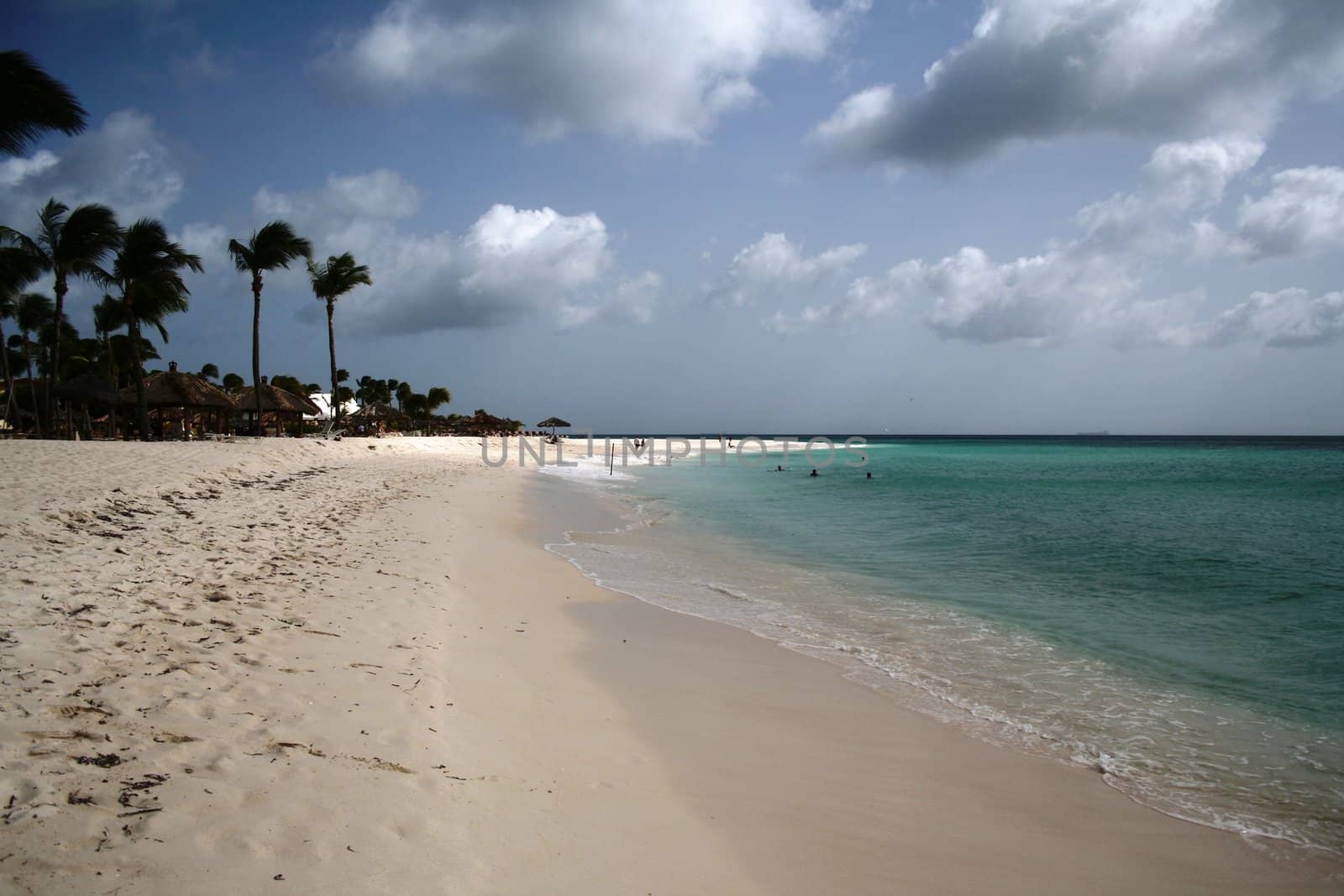Caribbean beach by adrianocastelli