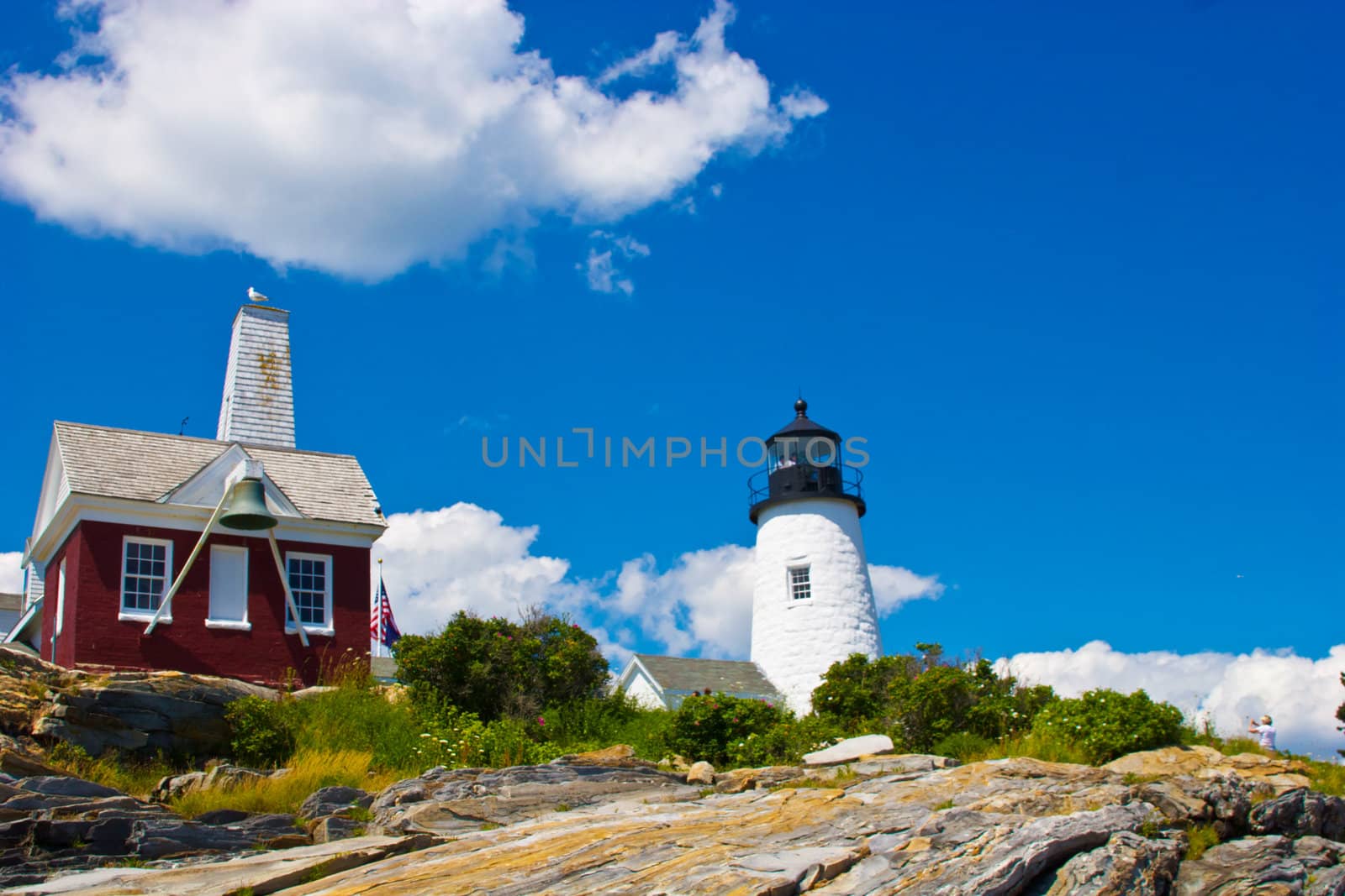 Pemaquid Point Lighthouse in Maine by kwick52