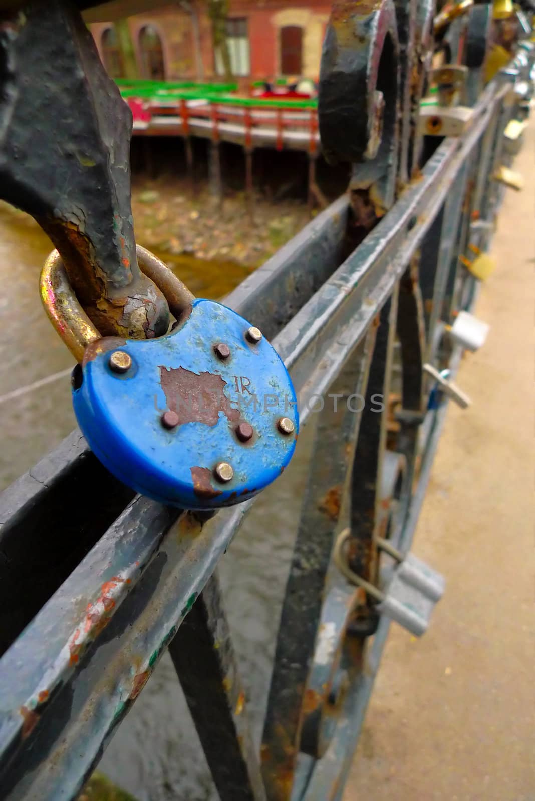 Lock at Villnius bridge