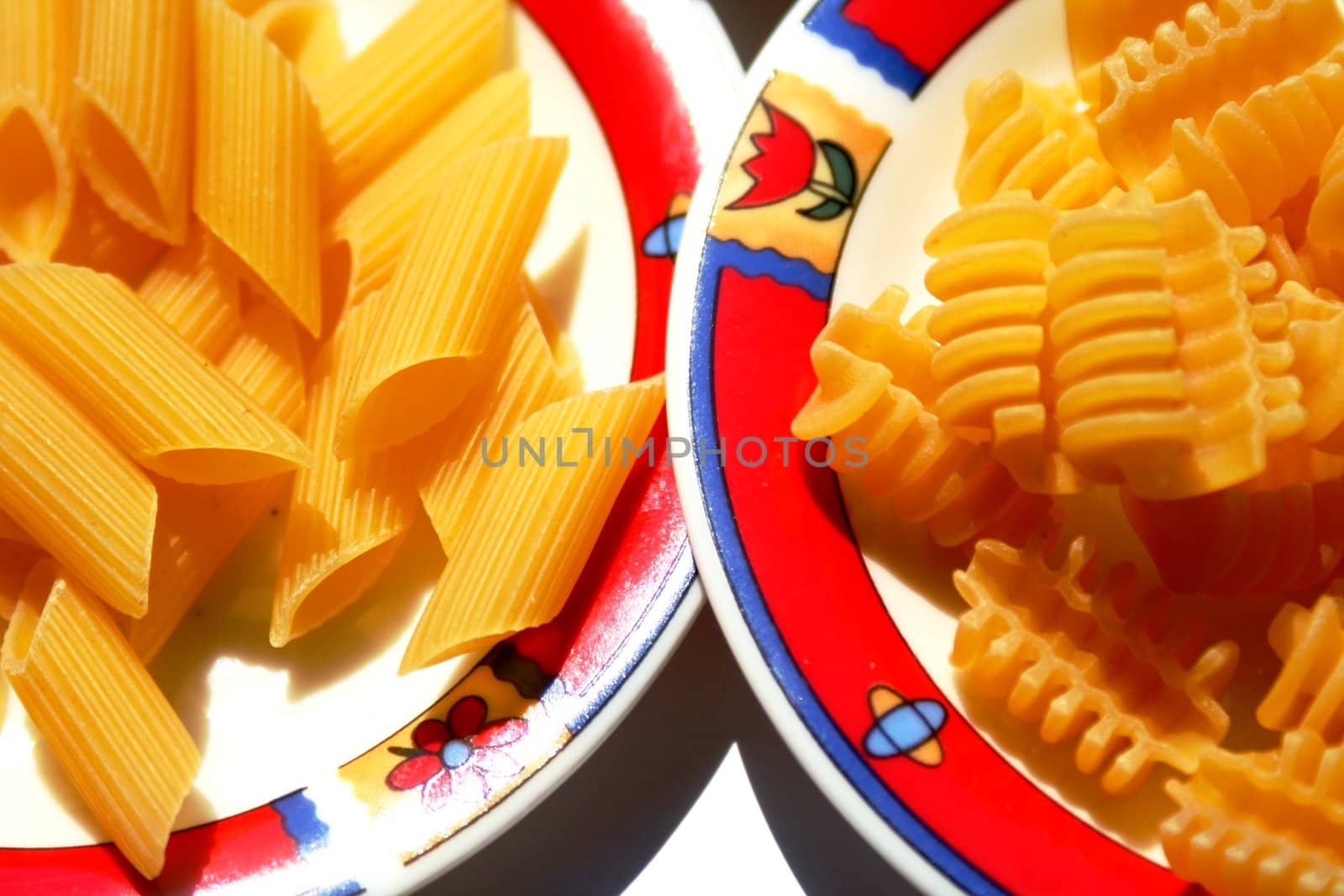 Variety of pasta