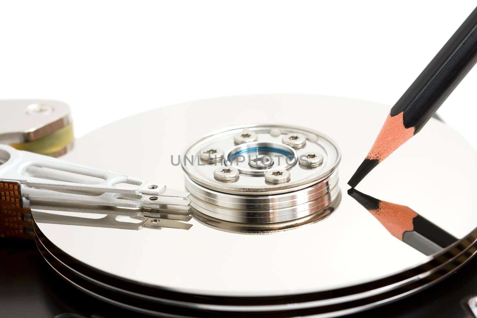open hard disk drive by Bedolaga