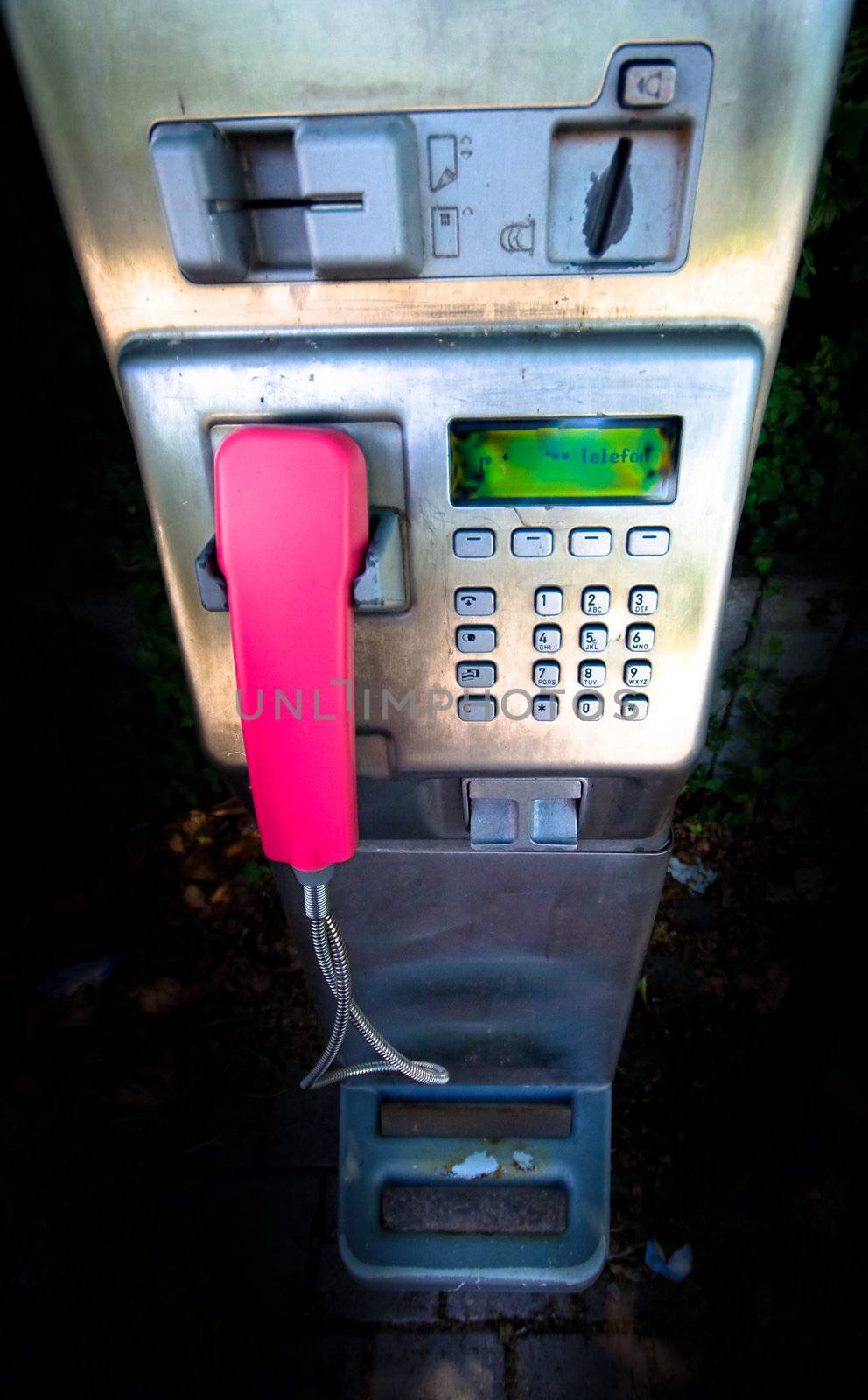 modern public phone photo