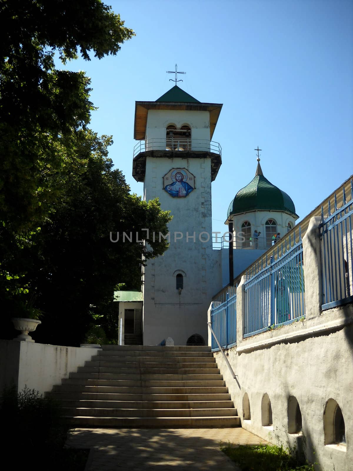 Temple, church, cathedral, religion, Orthodoxy, spirituality, architecture, dome, cross, faith, pilgrimage, a chapel, a structure, style, structure, building, history, culture, antiquity, Christianity, bell, sky, clouds, Russia, the Monastery , St