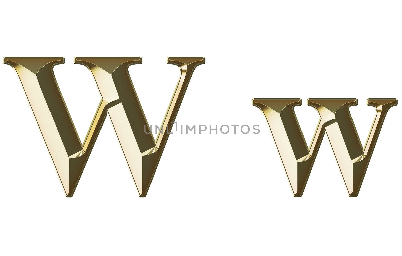 Exclusive collection font from brushed gold on white background by mozzyb