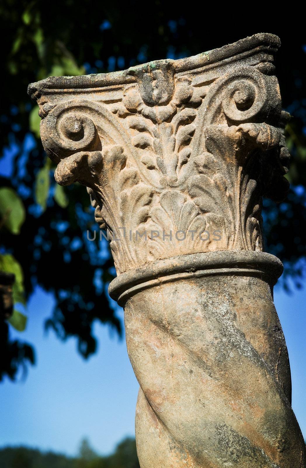 Grecian Column by mwoconnor