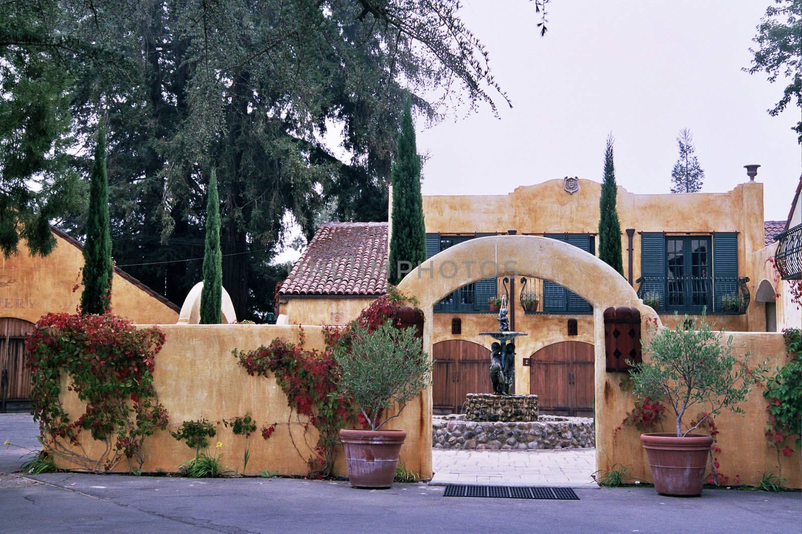 Andretti Winery owned by Mario Andretti in Napa Valley