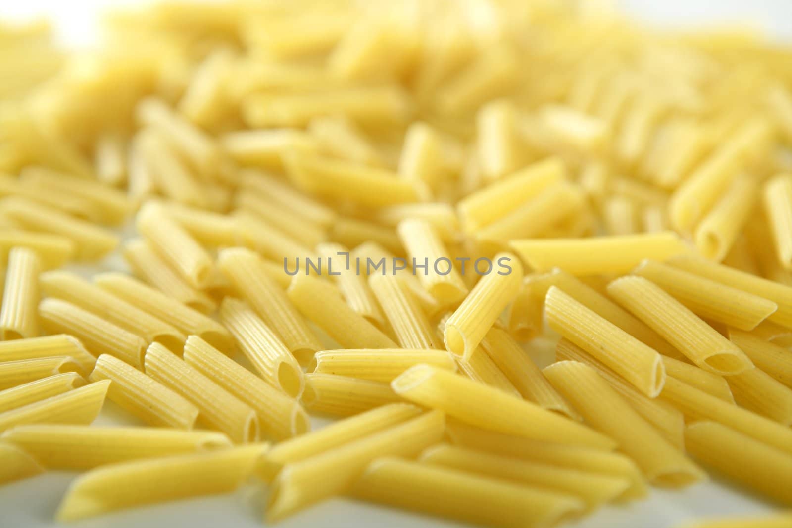 Italian macaroni, pasta texture close-up