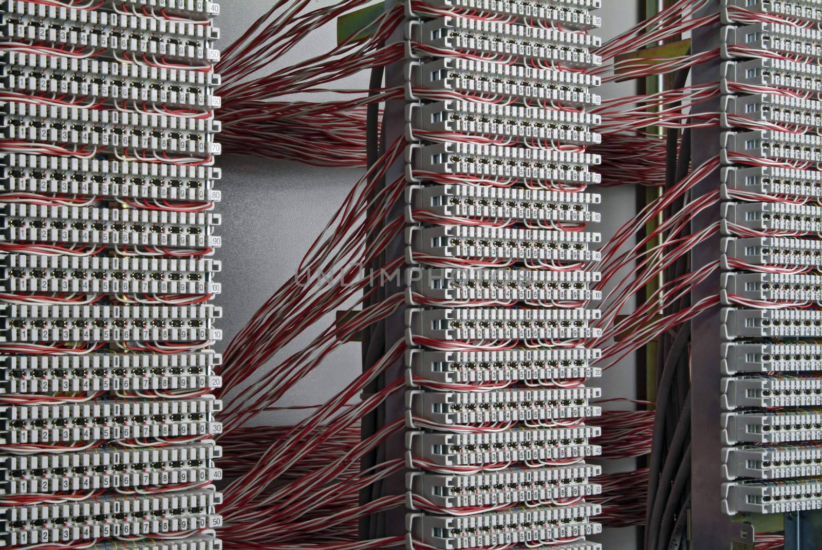 Computer wires, internet connections