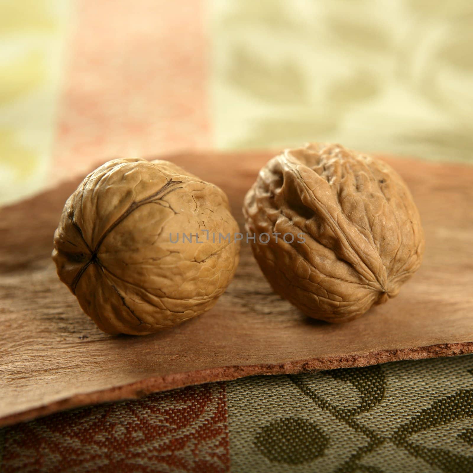 two walnut over tablecloth by lunamarina