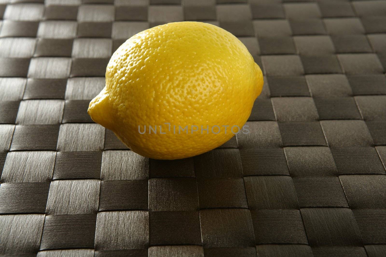 Yellow lemon a healthy C Vitamin citric fruit