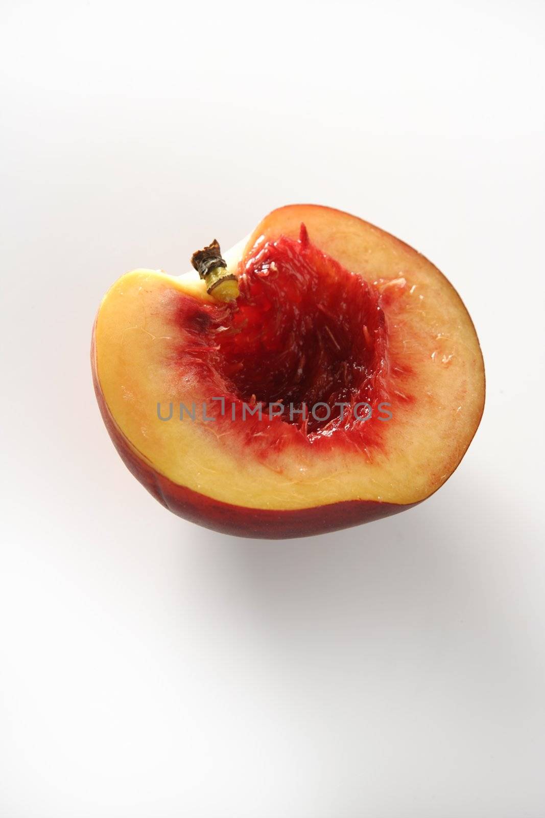 Bloody inside, half cut peach by lunamarina