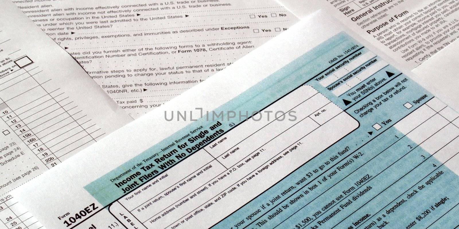 Tax forms by claudiodivizia