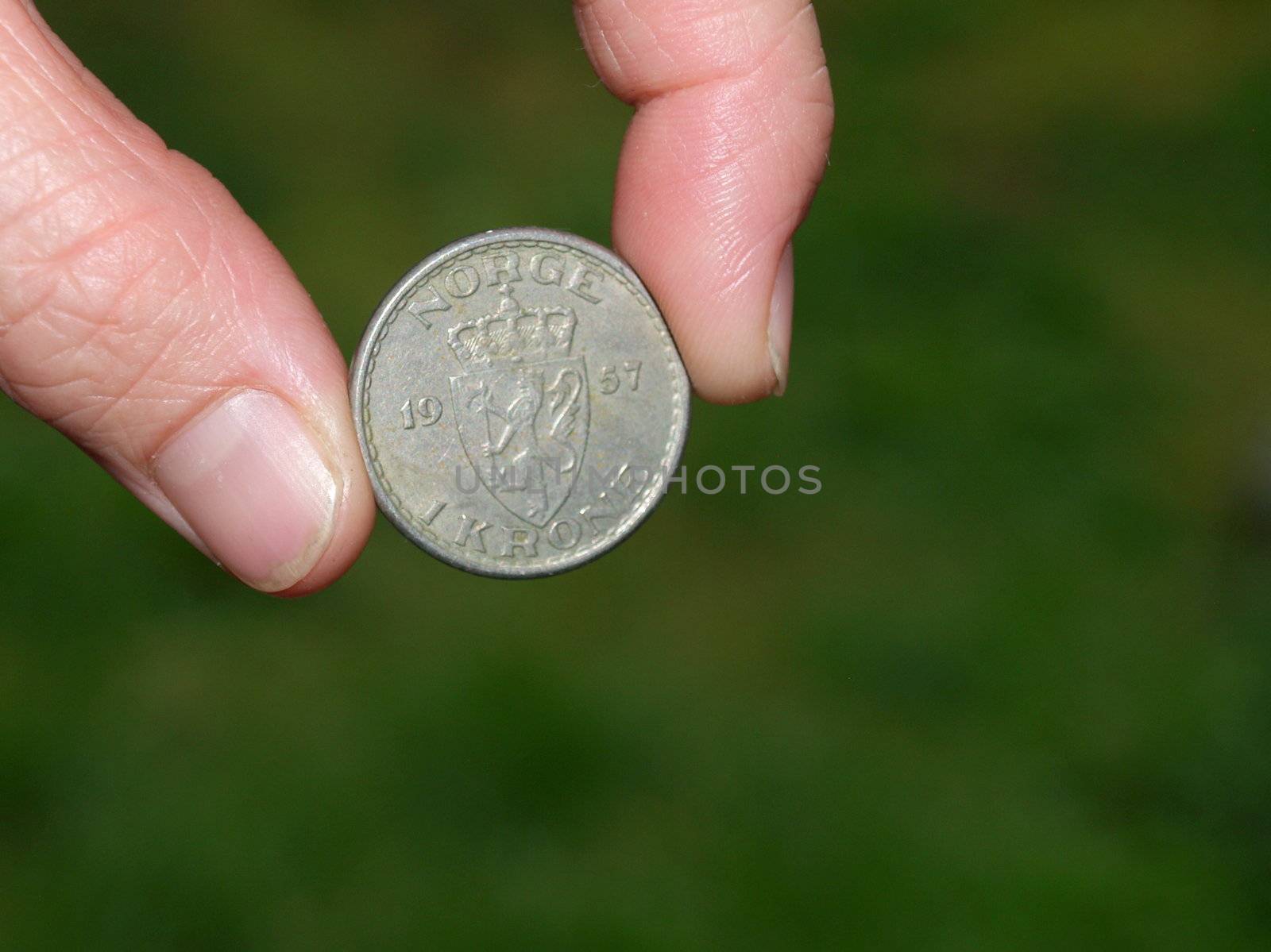 norwegian coin by viviolsen