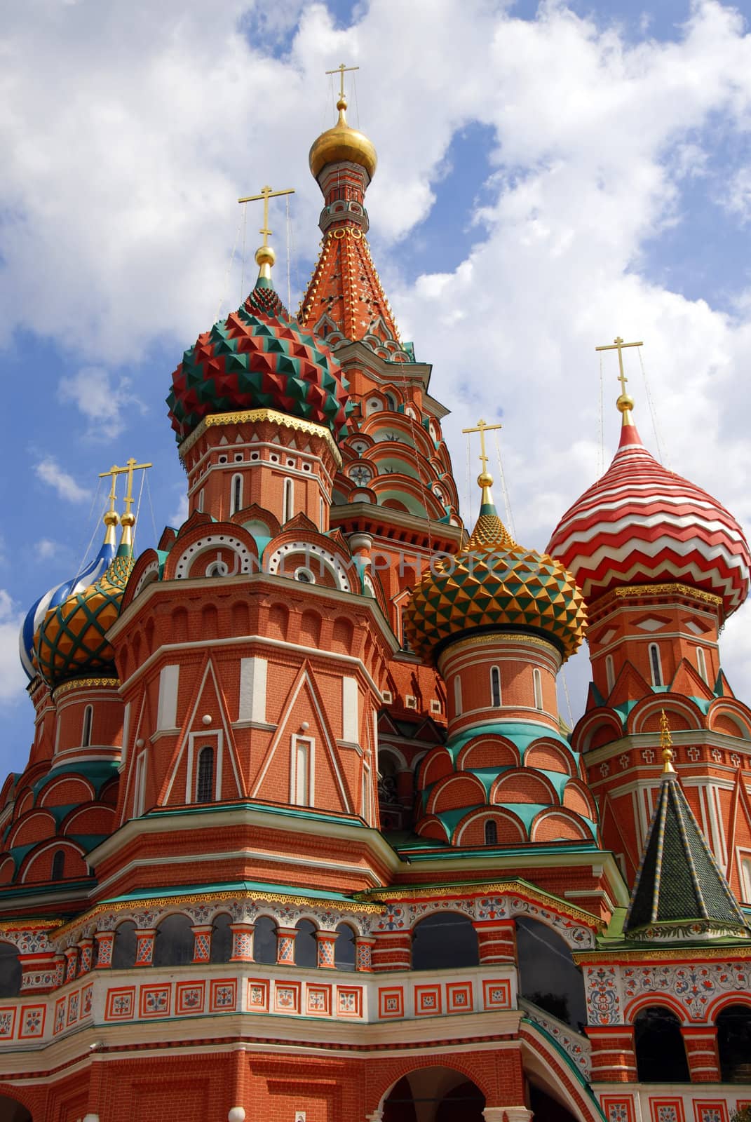 St.Basil's Cathedral in Moscow on Red Square