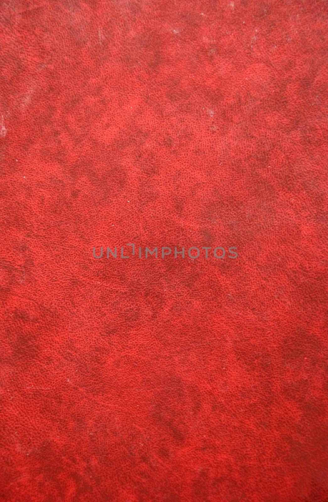 Red background textures of diary. by sauletas