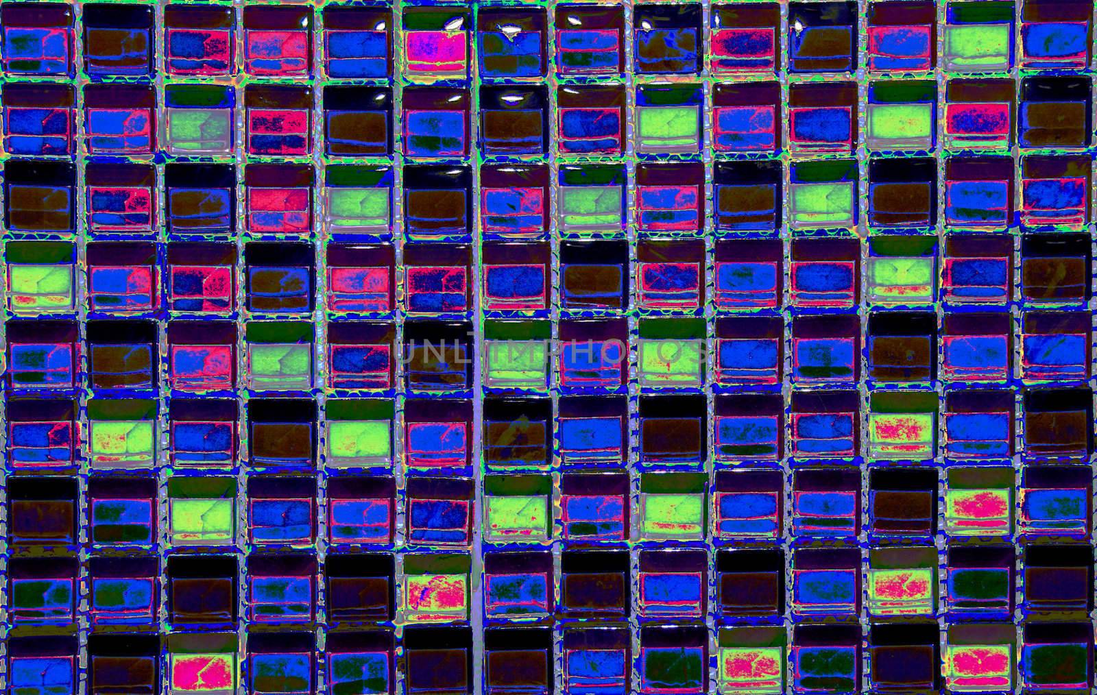 Abstract blocks background