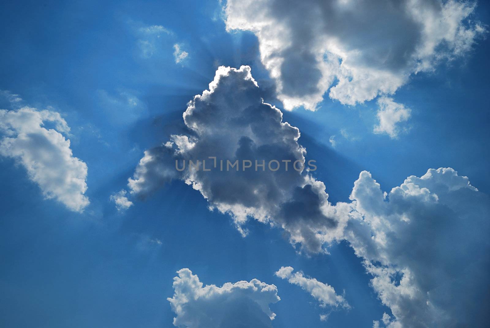 picturesque clouds are in sky by Sergieiev