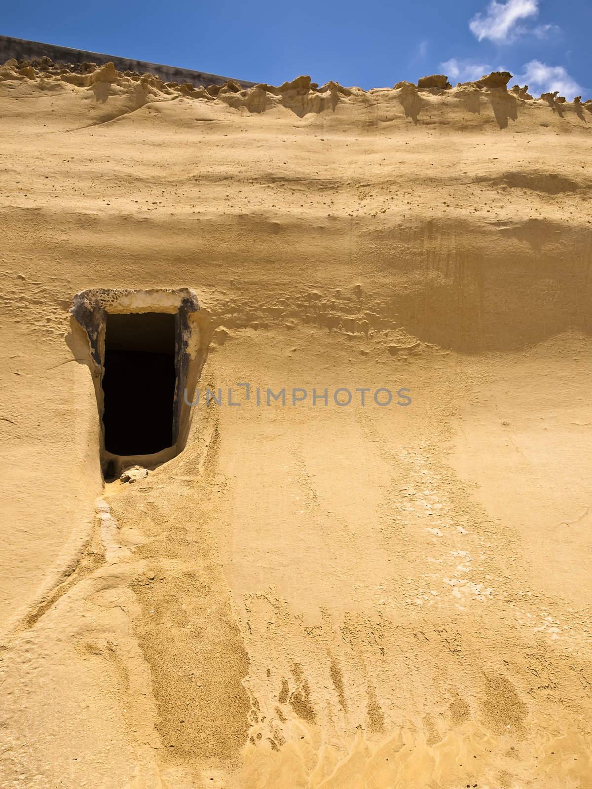 Sandstone Dwelling by PhotoWorks