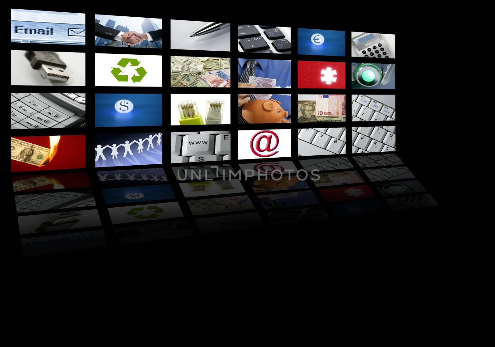 video tv screen technology and communications by lunamarina