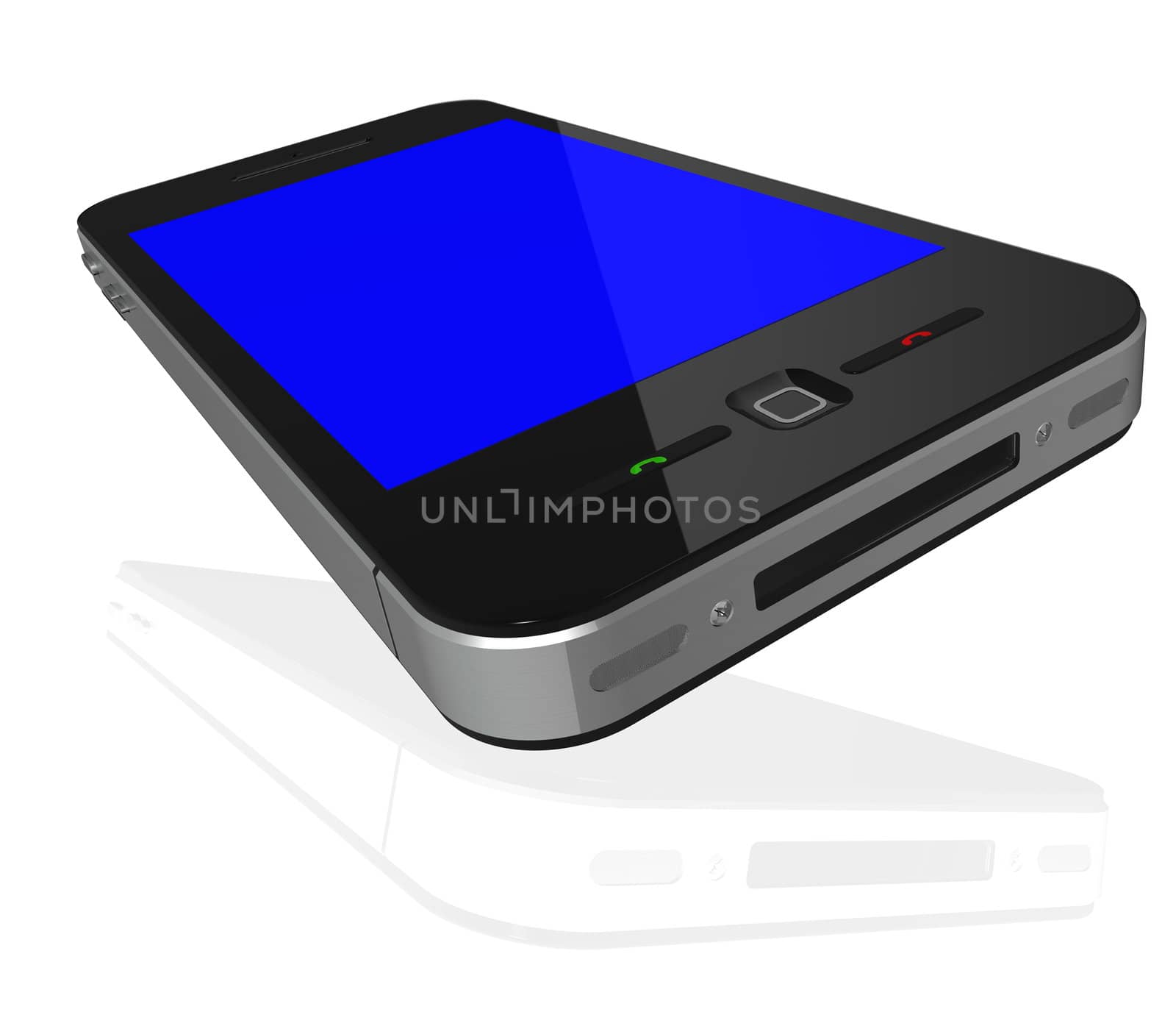 Phone with touch screen by manaemedia