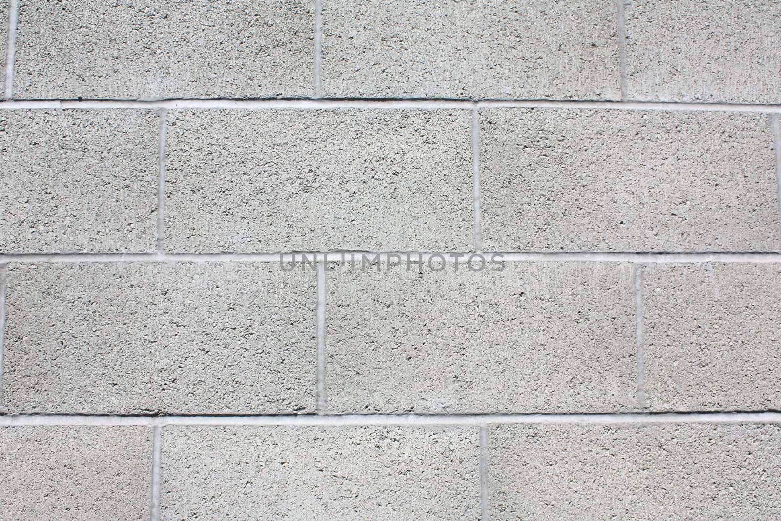 Cinderblock wall