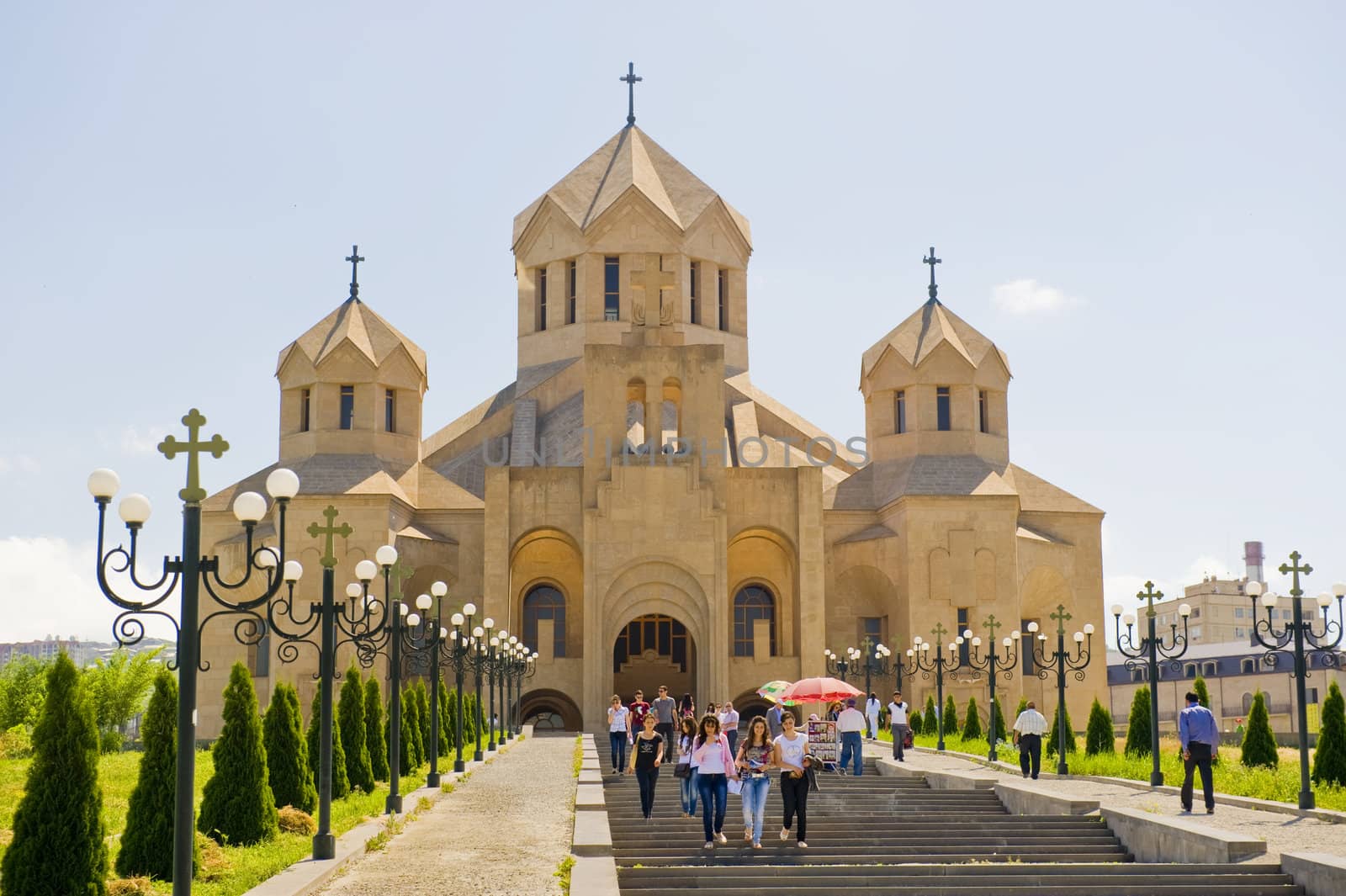 Armenian church in the center of Yerevan