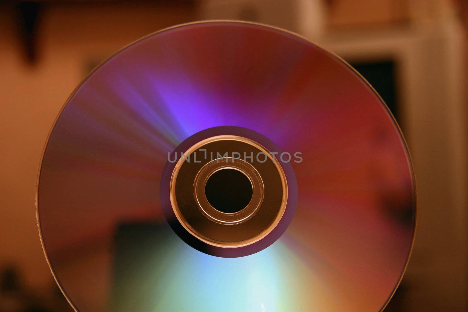 dvd or cd used as storage media for electronic data