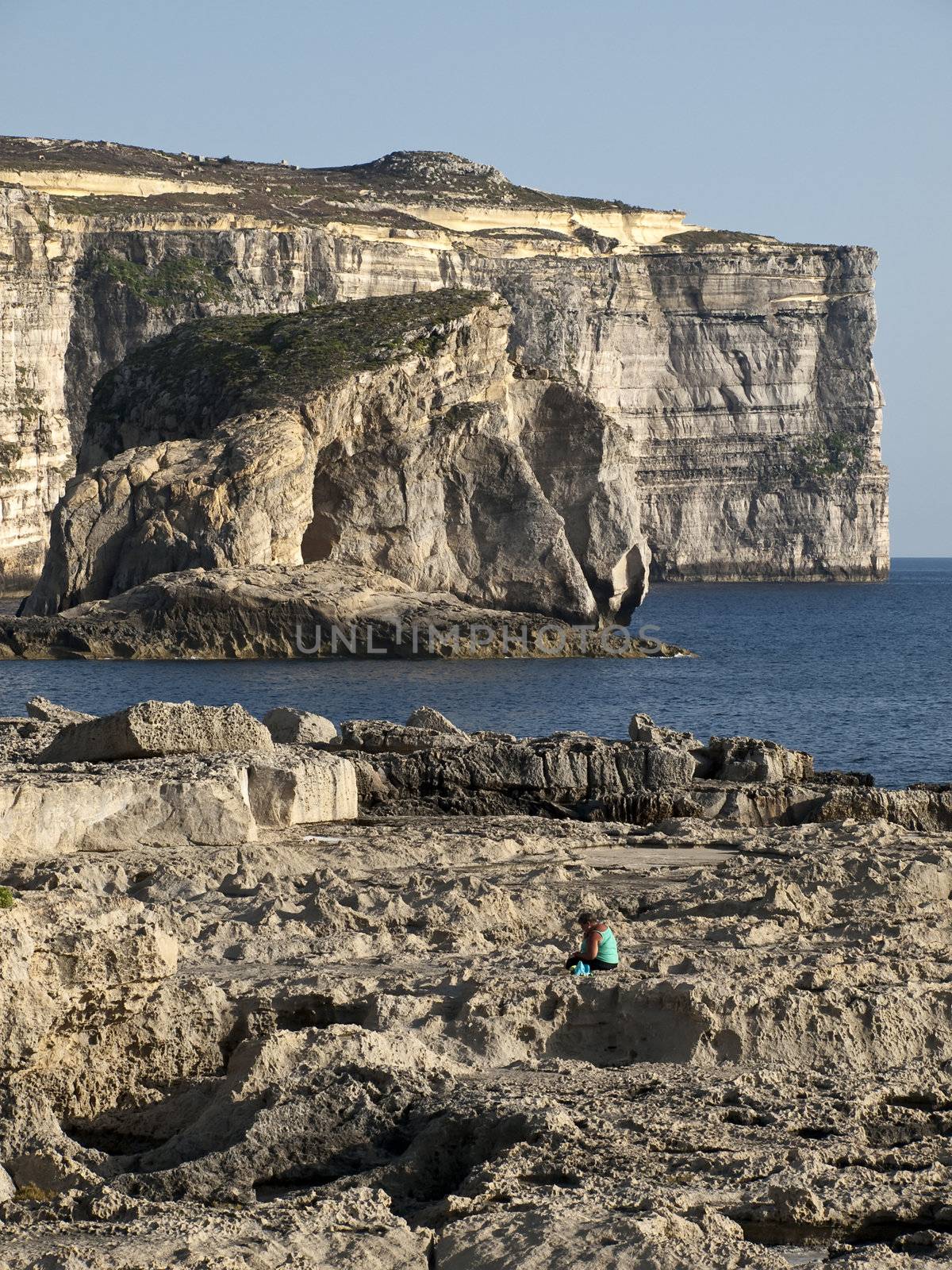 This rock in Gozo is home to an endemic fungus said to have medicinal qualities