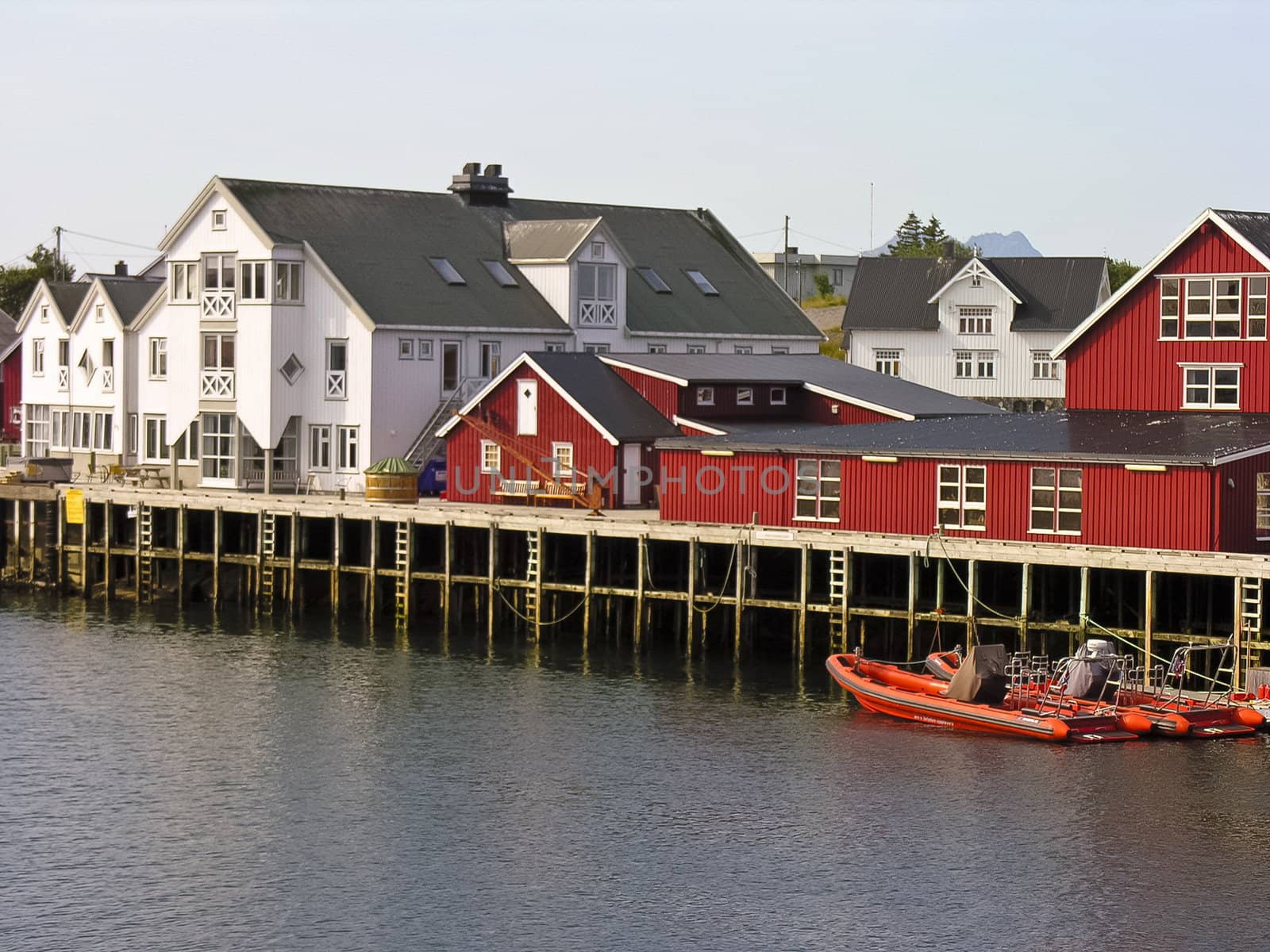 Norwegian style house in lofoten island by rigamondis