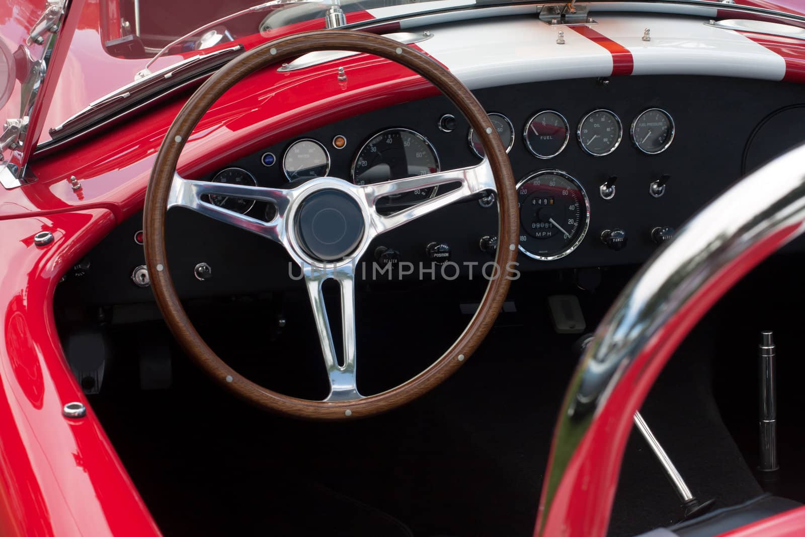 dashboard of a sports car by GunterNezhoda