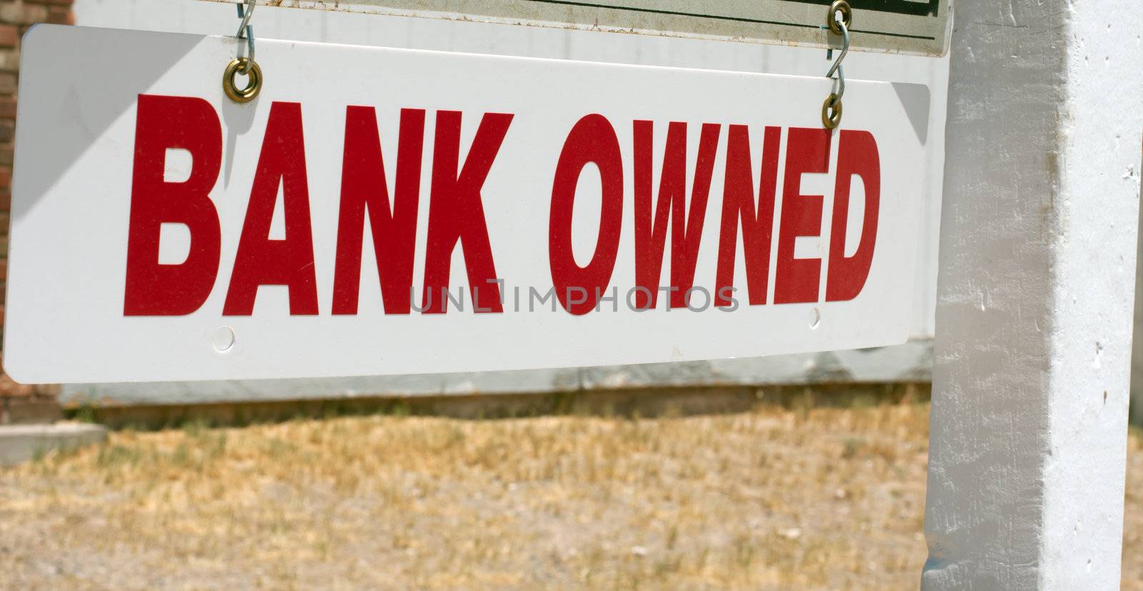 Bank owned real estate sign by GunterNezhoda