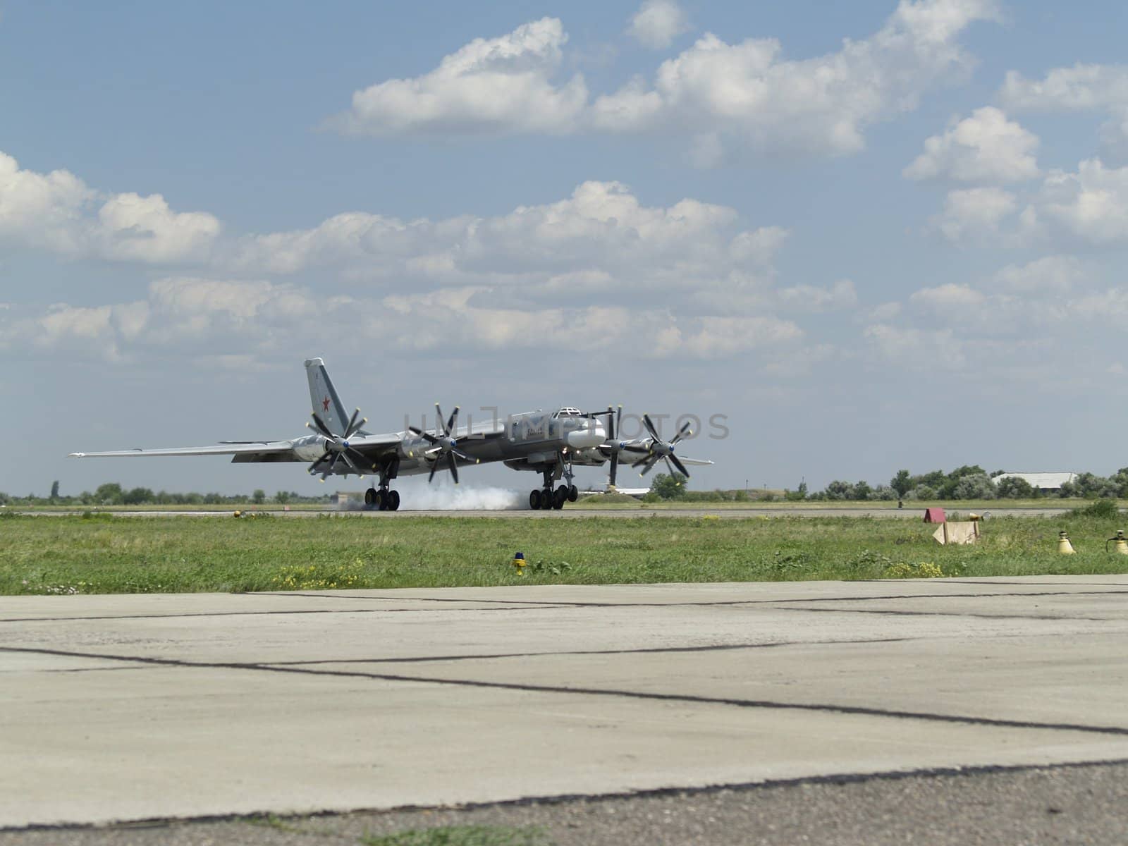 Russia Air Force Rocket bomber Tu-95MS