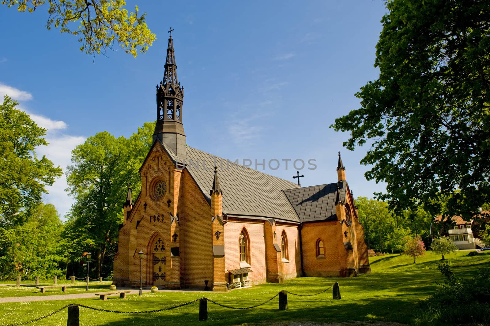  Rural Lutheran church in Sweden, taken on June 2011