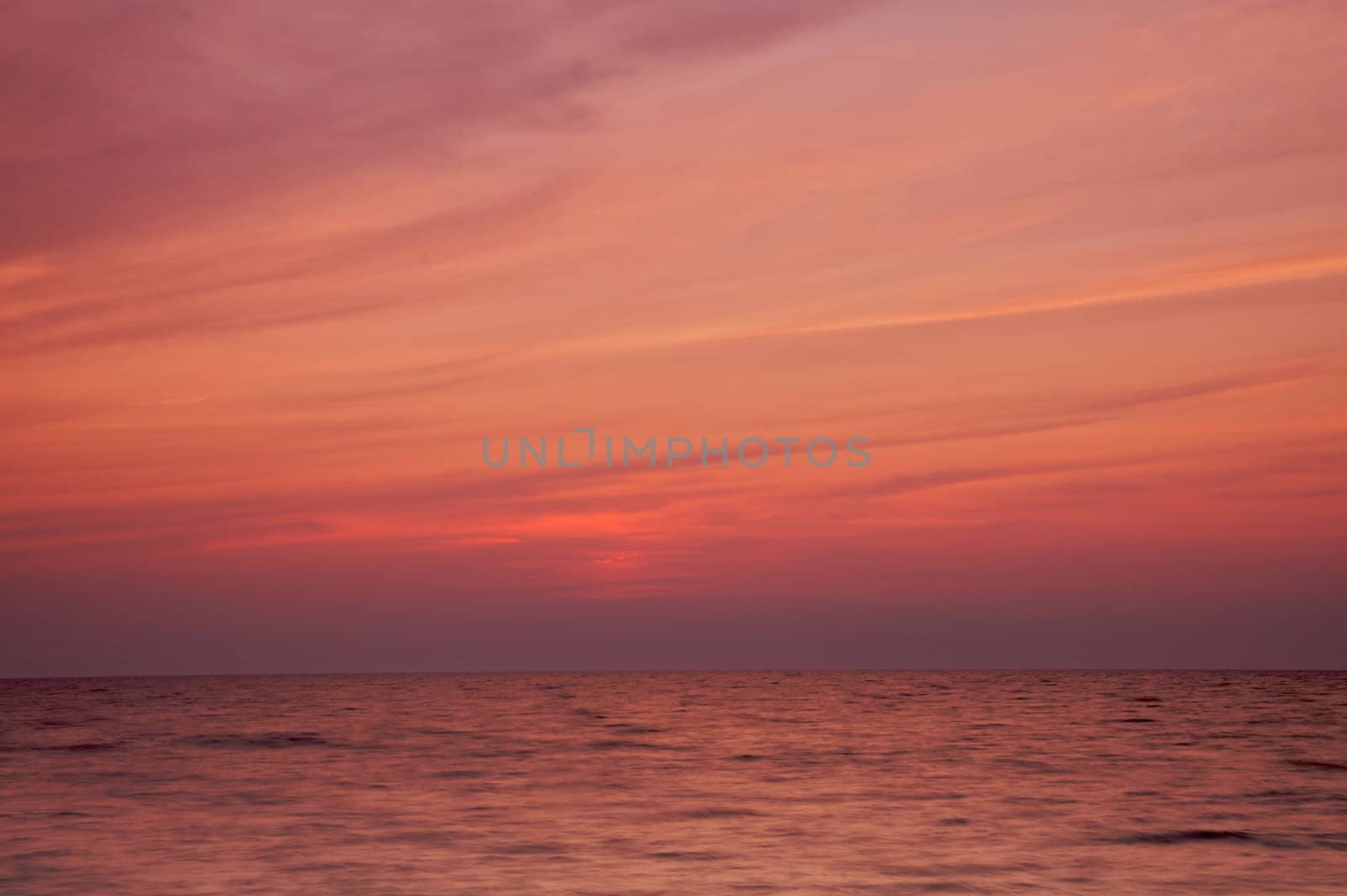 Lake Michigan Sunset by bobkeenan