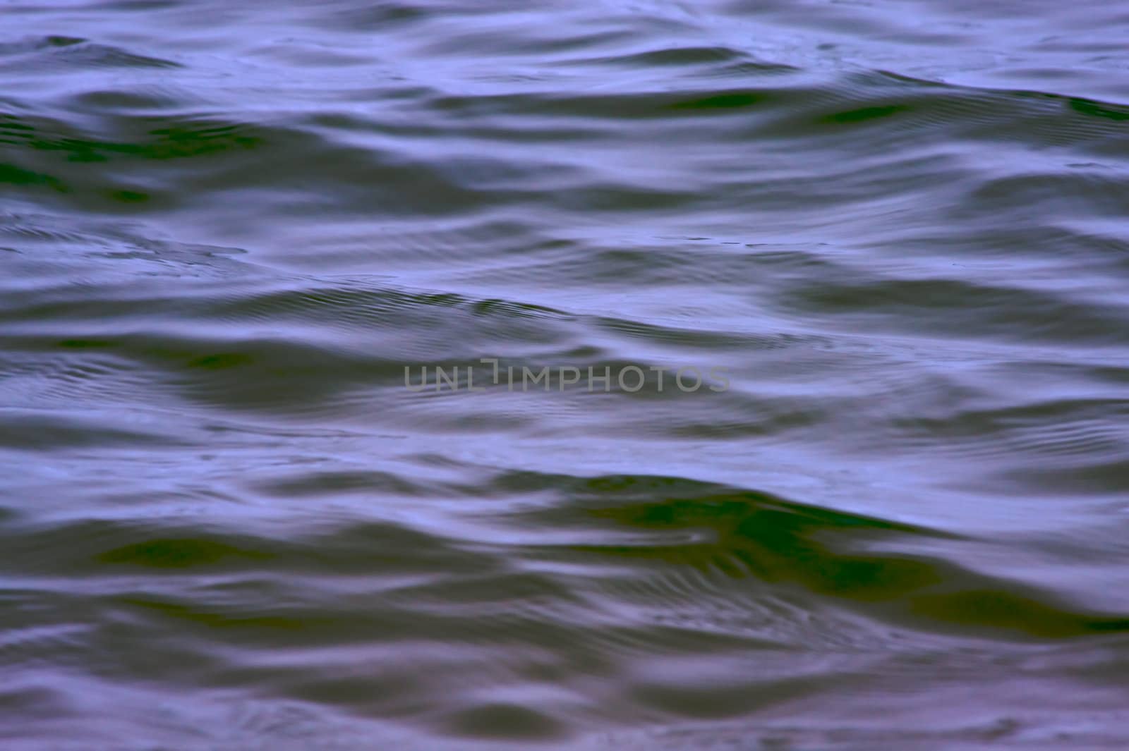 Lake Michigan water surface by bobkeenan