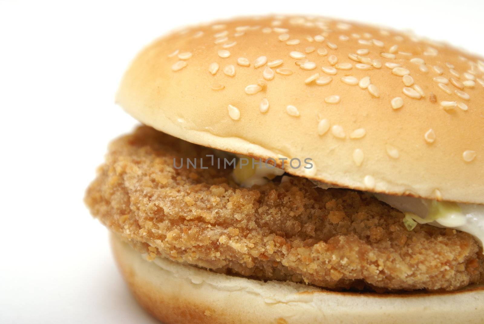 Chicken Burger by AlphaBaby