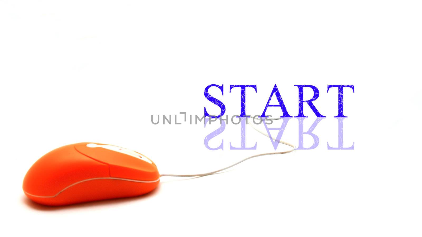 Start word connected with pc mouse by rufous