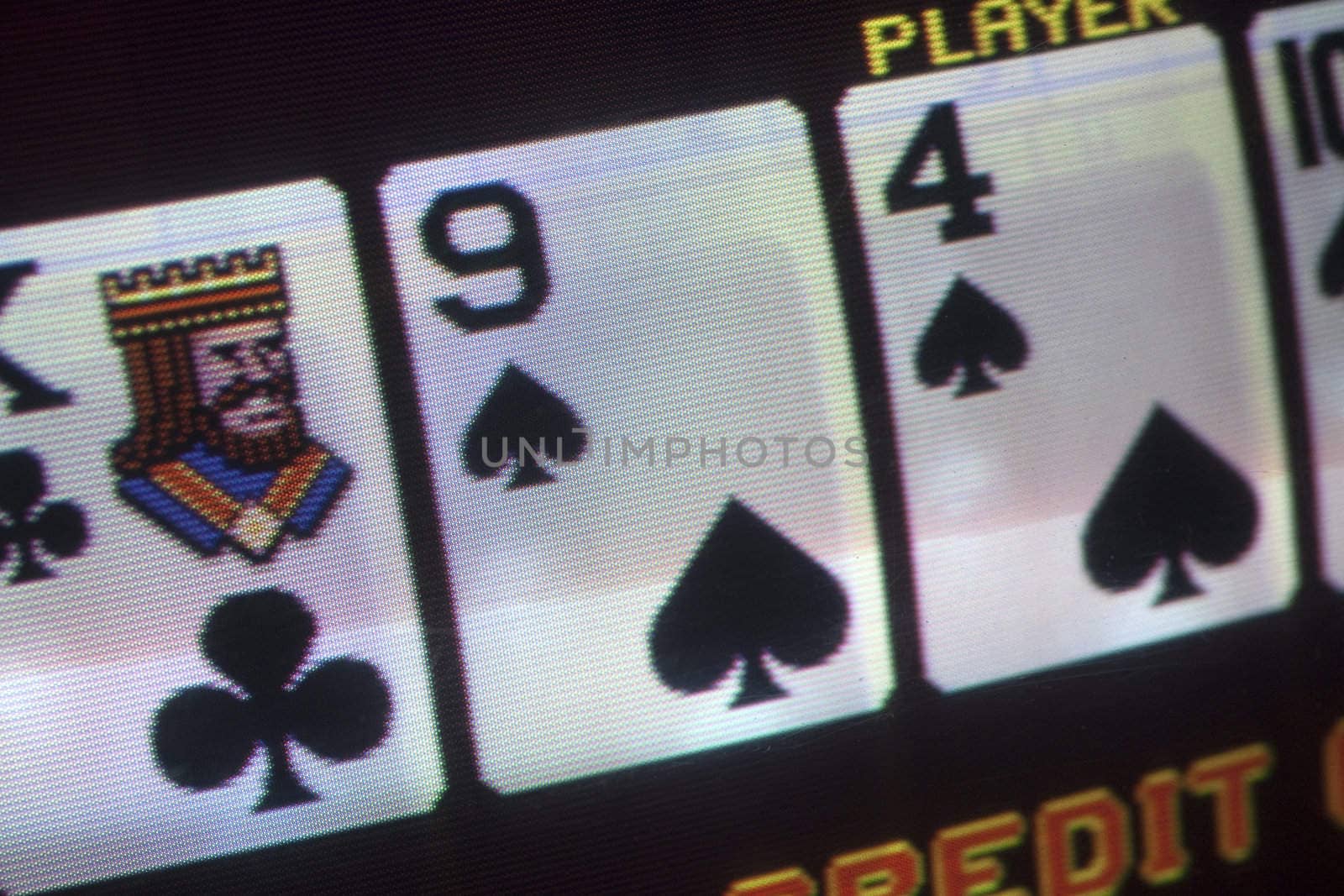 Video poker gambling game cards fluch money casino play