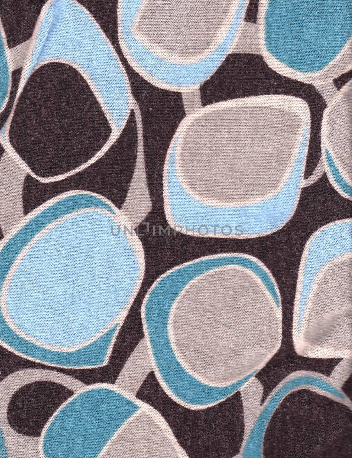 A round pattern fabric large abstract docorative scrapbook by jeremywhat