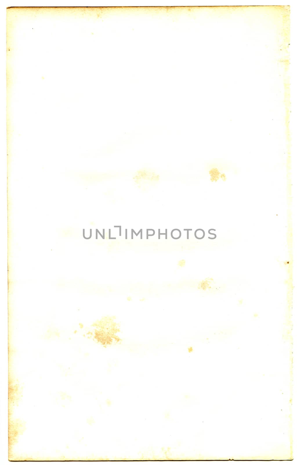 Old antique paper from a book or note pad blank retro background by jeremywhat