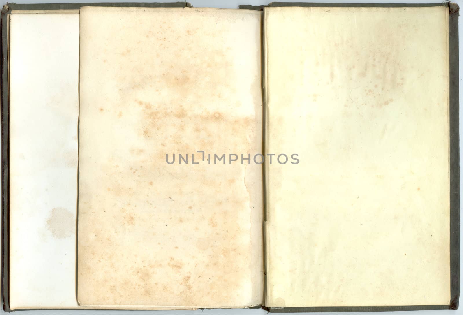 Old antique paper from a book or note pad blank retro background