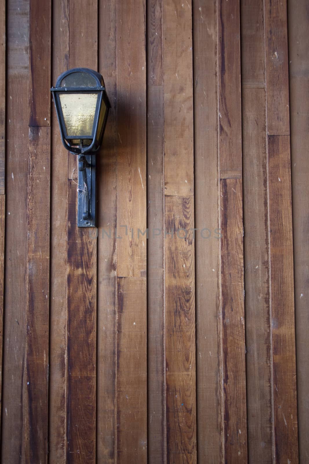 Wood siding with a lamp/light by jeremywhat