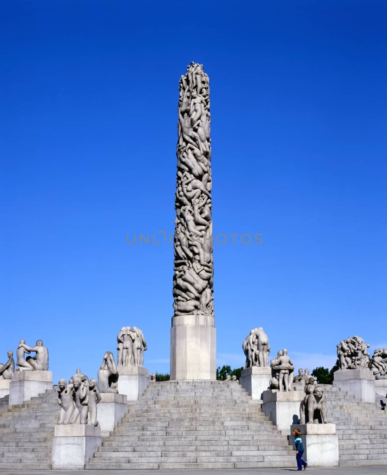 Vigeland park in Oslo