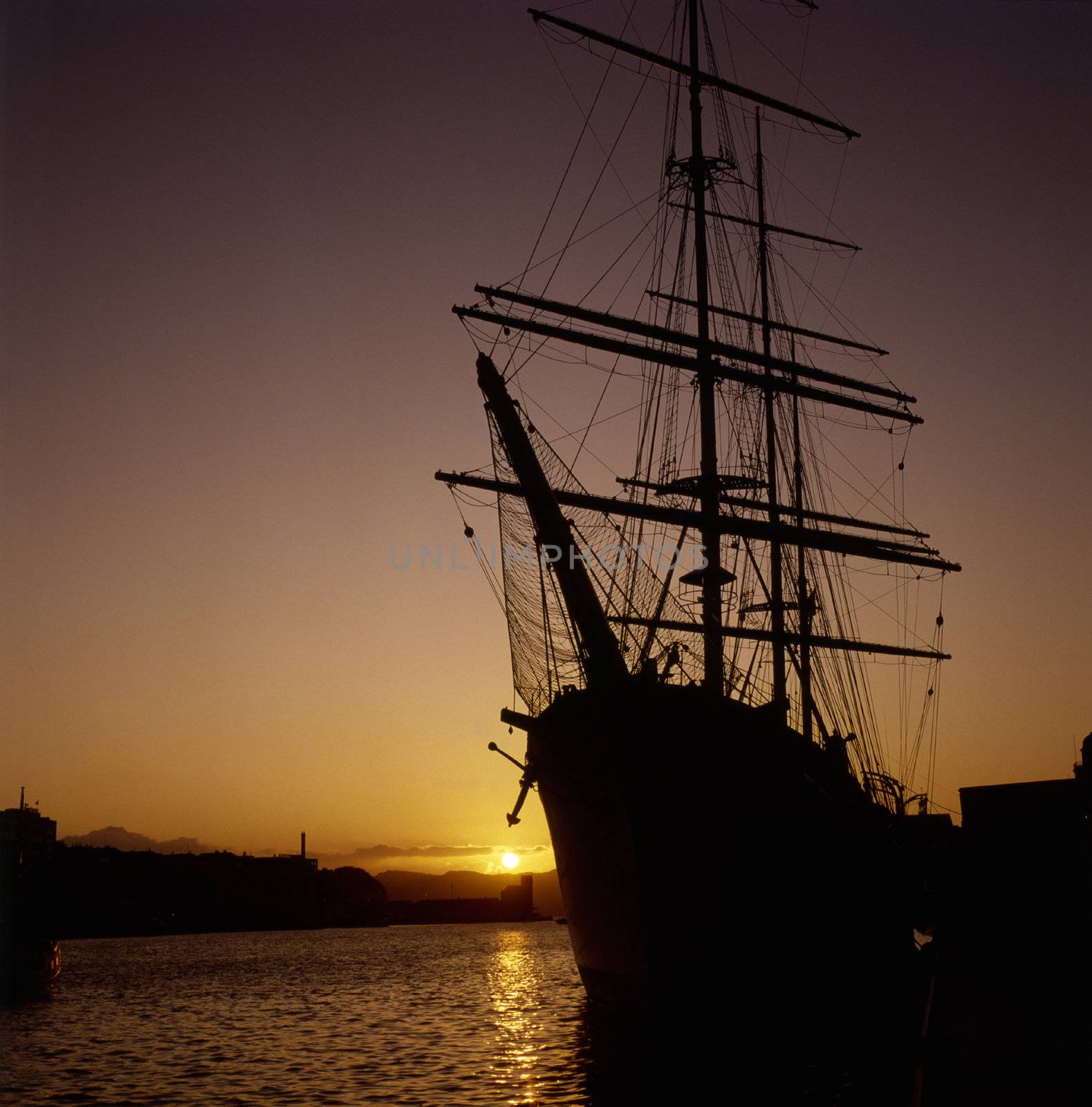 Harbor in Bergen