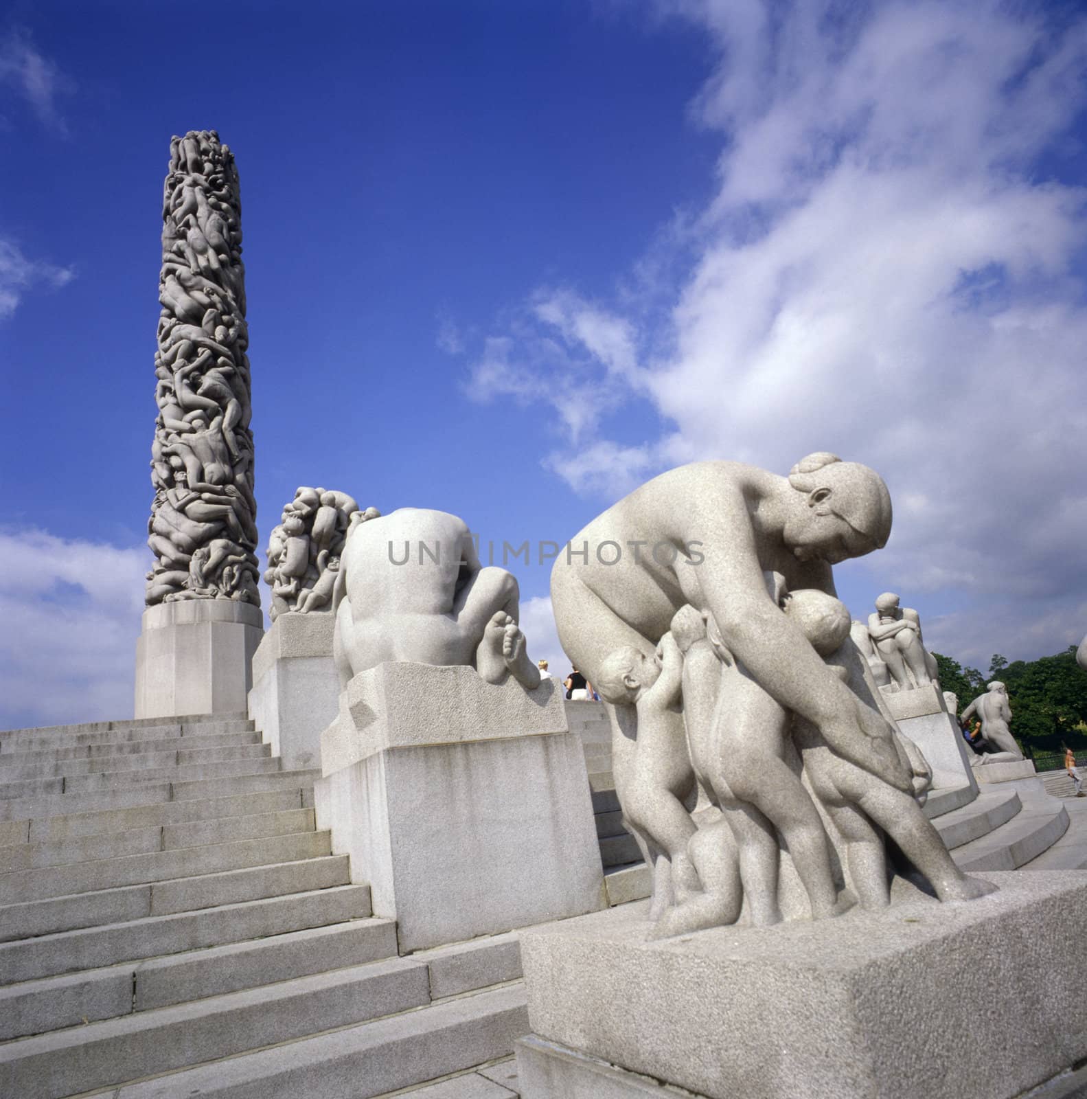 Vigeland park in Oslo