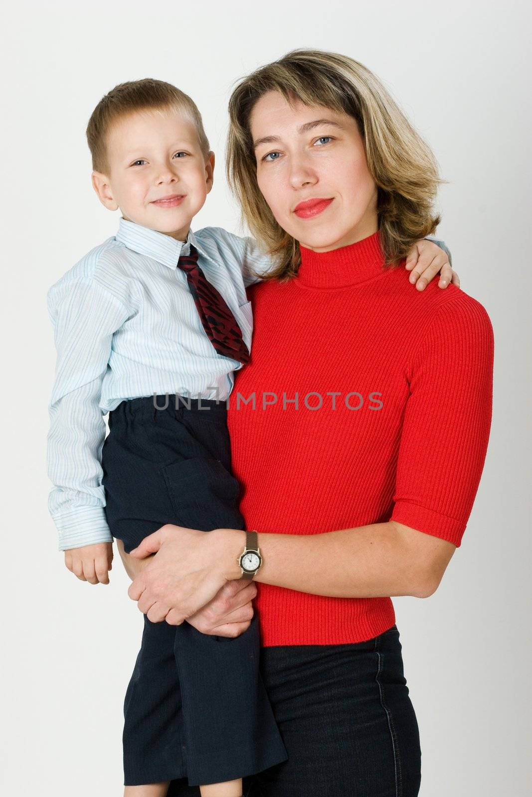 mother and son by agg